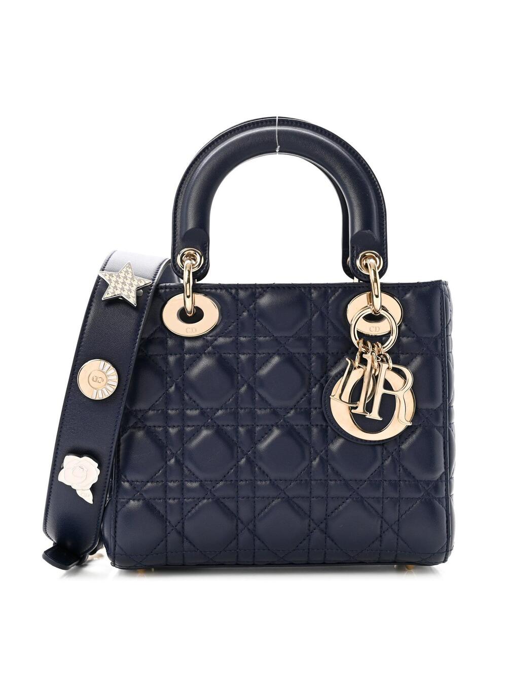 Christian Dior Lambskin Cannage Small #341071C34B